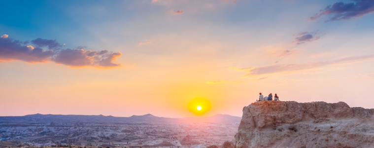 Red Valley Sunset (Kizilcukur) offers spectacular views of Cappadocia's otherworldly tuff rock landscape